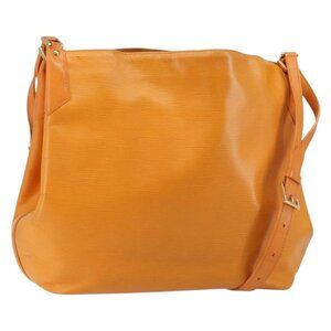 Authentic LOUIS VUITTON Epi Mandala MM Shoulder Bag Orange Mandarin M5889H LV
